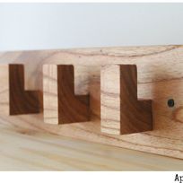 Alistate-Perchero de madera