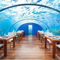 Alistate-Almuerzo en restaurante submarino