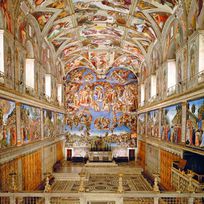 Alistate-Museos Vati­ca­no y Capi­lla Six­tina