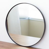 Alistate-Espejo de hierro circular 100 cm
