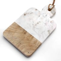Alistate-Tabla mármol y madera