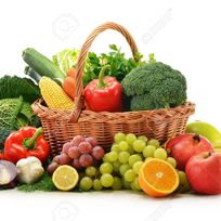 Alistate-Canasta de frutas y verduras