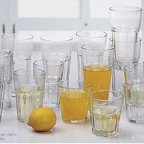 Alistate-Juego 18 vasos vidrio