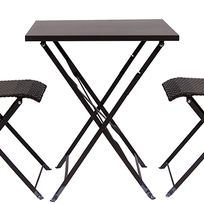 Alistate-Kit de mesa y sillas exterior
