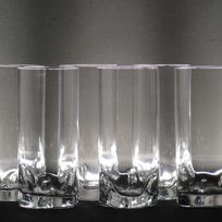Alistate-Juego 6 vasos vidrio