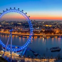Alistate-Vista panorámica de Londres (London eye)