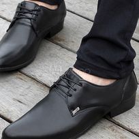 Alistate-Zapatos Negros para traje
