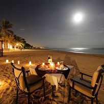 Alistate-Cena romántica en la Playa