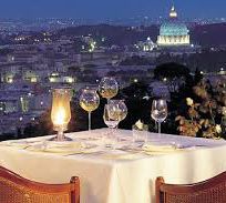 Alistate-Cena romántica en Roma