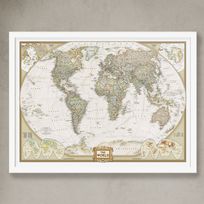 Alistate-Cuadro Mapa Mundo 45 x 60 cm