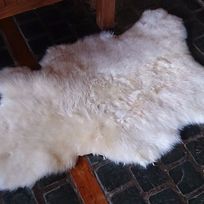 Alistate-Alfombra cuero de oveja