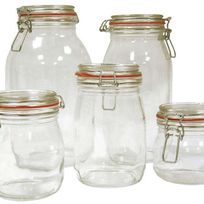 Alistate-frascos de vidrio set.