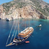 Alistate-Viaje en Barco de Santorini a Mykonos