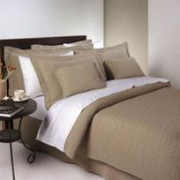 Alistate-Acolchado marron pluma