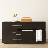 Alistate-Comoda madera color marron oscuro