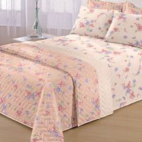Alistate-Cubre cama flores
