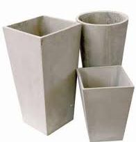 Alistate-Macetas cemento Gris.