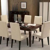 Alistate-Juego de 8 sillas y mesa para el living comedor