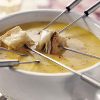 Alistate-Fondue de queso.