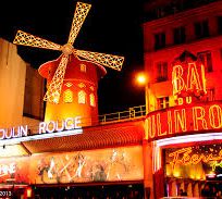 Alistate-Cena  para dos  y Show en el Moulin Rouge