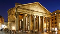 Alistate-Cena frente al Panteon de Agripa