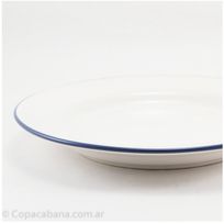 Juego platos porcelana Cuadrado Flor - L`Interdit