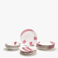 Alistate-Set de platos de cerámica