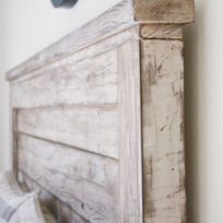 Alistate-Respaldo de cama de madera