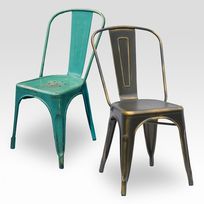 Alistate-Dos sillas Tolix Vintage Antique