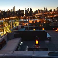 Alistate-Cena romántica en rooftop en NYC